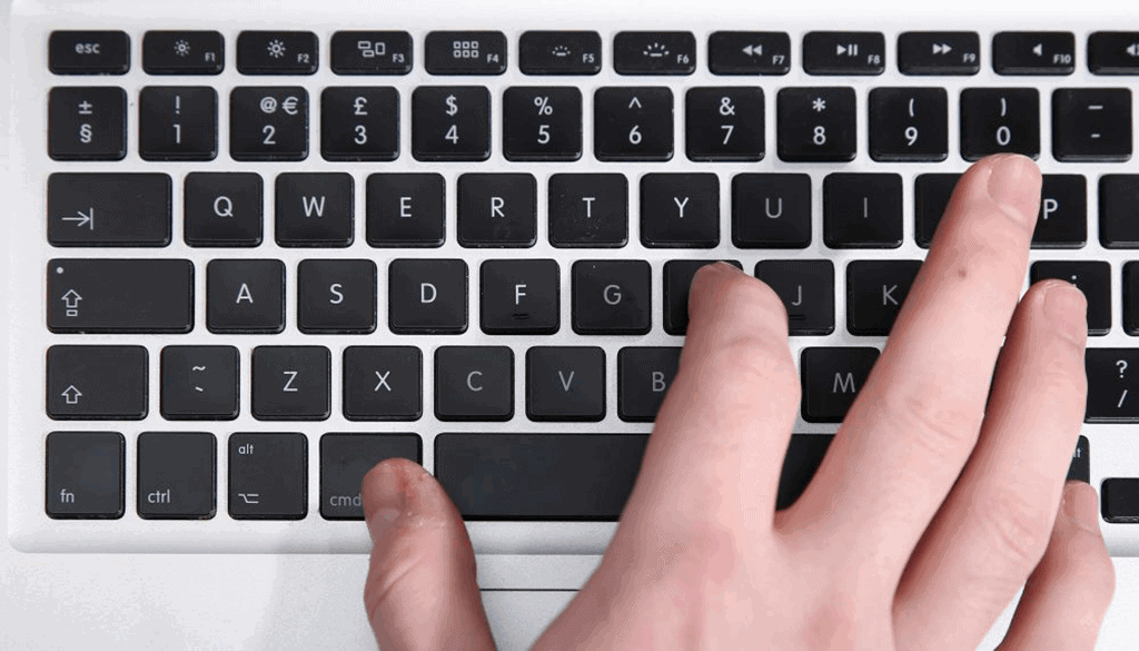 keyboard shortcut for copy and paste on mac