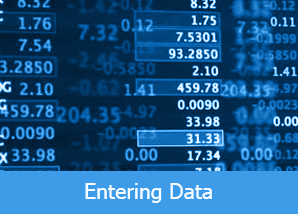 Entering Data
