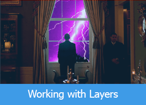 Working with layers in photoshop