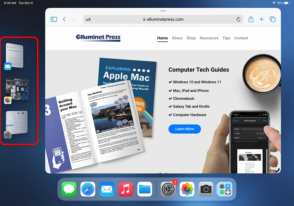 iPadOS Stage Manager