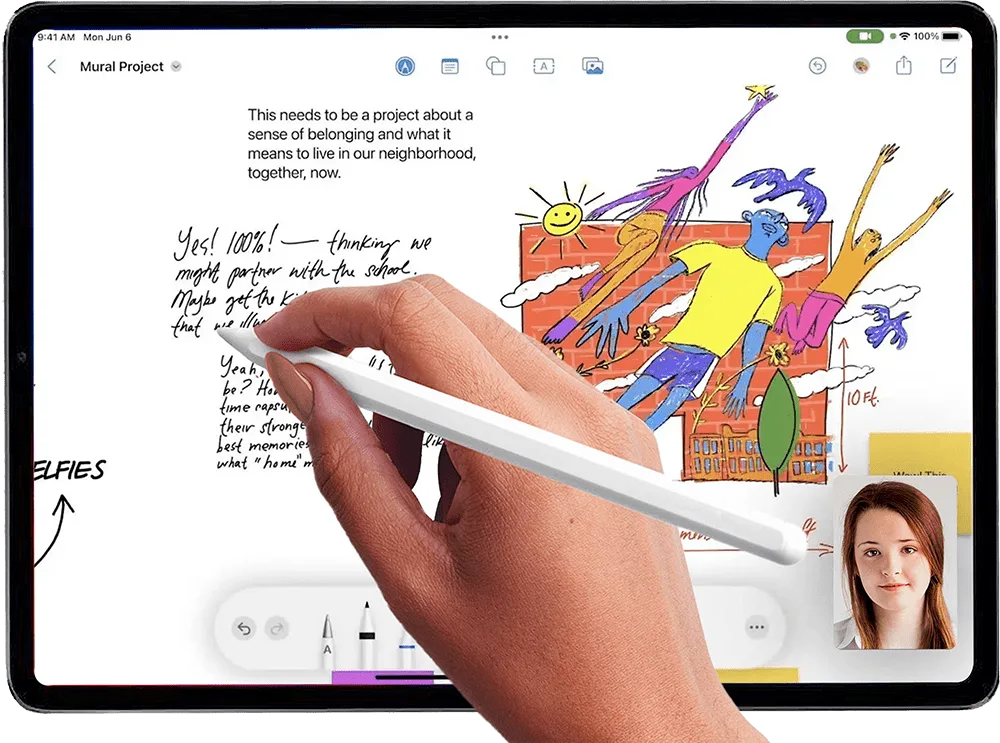 iPadOS FreeForm