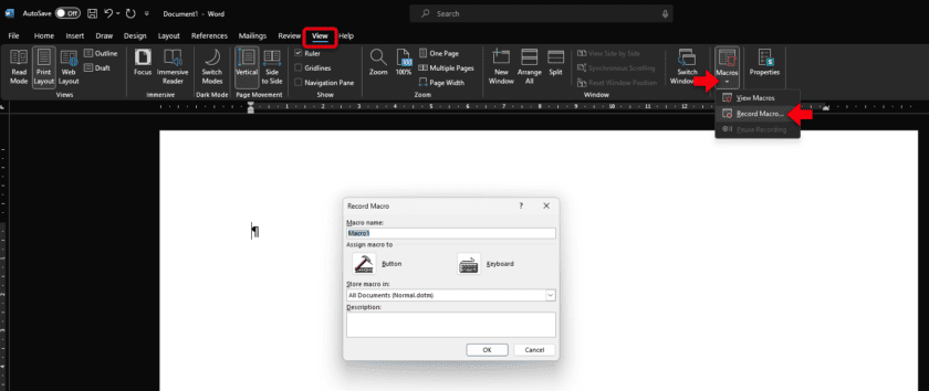 How to Create Macros in Microsoft Word