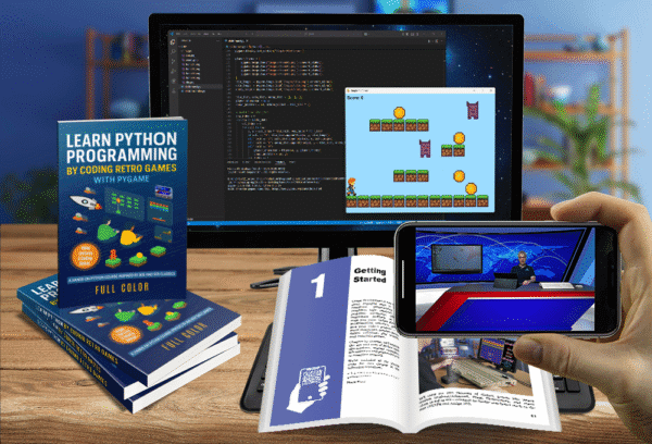 Learn Python Programming by Coding Retro Games with Pygame - A Hands-On Python Course Inspired by 80s and 90s Classics - Image 2